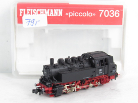 Fleischmann 7036 N DB Tenderlocomotief BR 81, type D h2t, zwart (analoog) in ovp