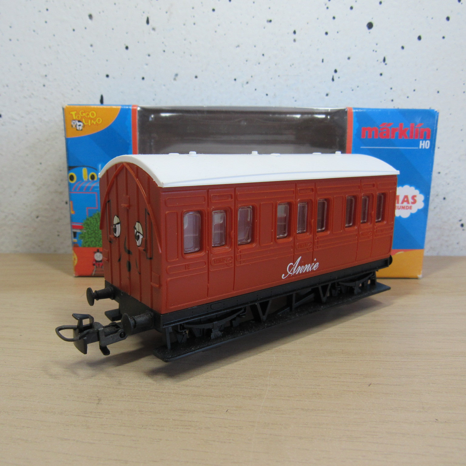 Marklin Thomas de trein Personenrijtuig (Annie) in ovp