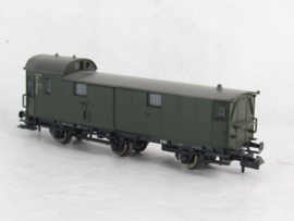 Fleischmann 806801K N DB Bagagewagen, type/uitvoering Pw3 Pr 11a, 3-assig, groen in ovp