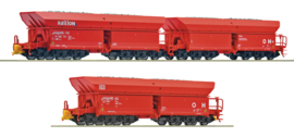 Roco 6600271 - 3-delige set (2): Ertswagens, DB AG