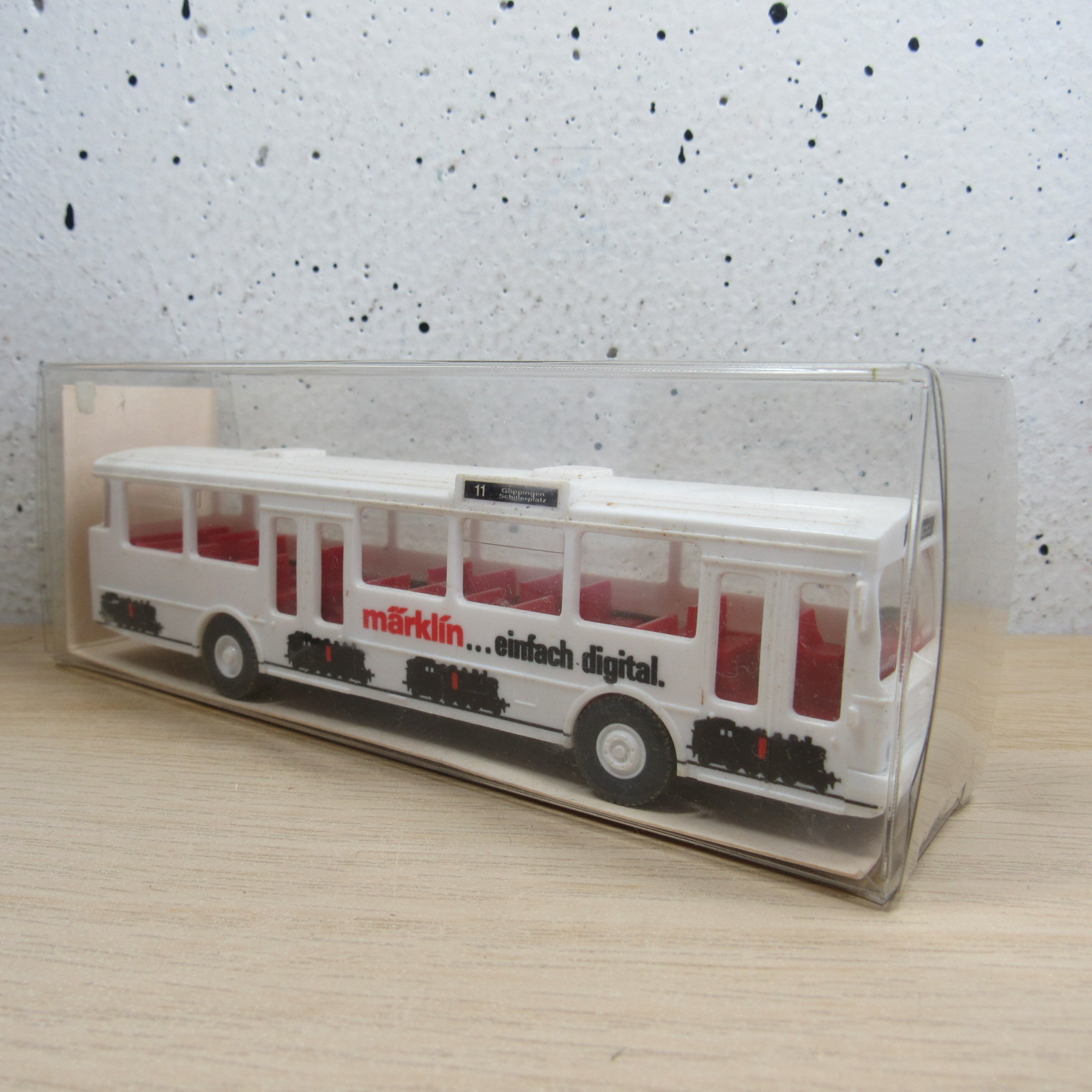 Wiking Mercedes Märklin einfach digital stadsbus in ovp