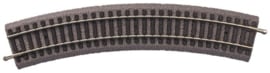 Piko A-Gleis 55412 Gebogen rail R2 met bedding in ovp