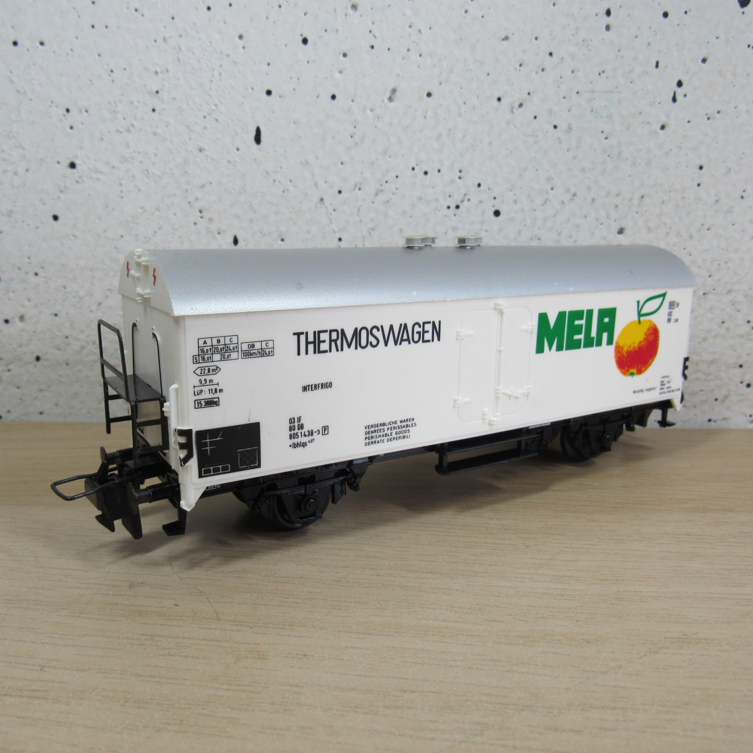 Trix express 53 3445 00 DB koelwagen in ovp