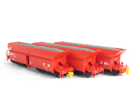 Roco 6600271 - 3-delige set (2): Ertswagens, DB AG