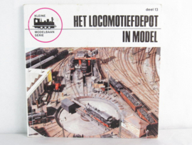Boek Kleine modelbaan serie deel 13 Het locomotiefdepot in model