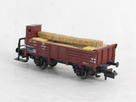 Fleischmann 8909K N DB Open goederenwagon met remblokken, type/uitvoering O 10, 2-assig, bruin in ovp