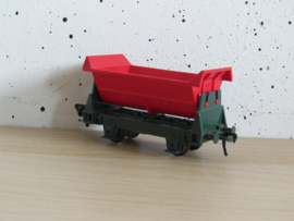 Fleischmann 5500 Kipwagen in ovp (groen/rood)