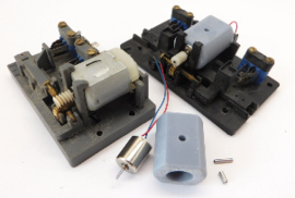 Micromotor HFU001 Fulgurex Lemaco Point motor, Motorischer Weichenantrieb