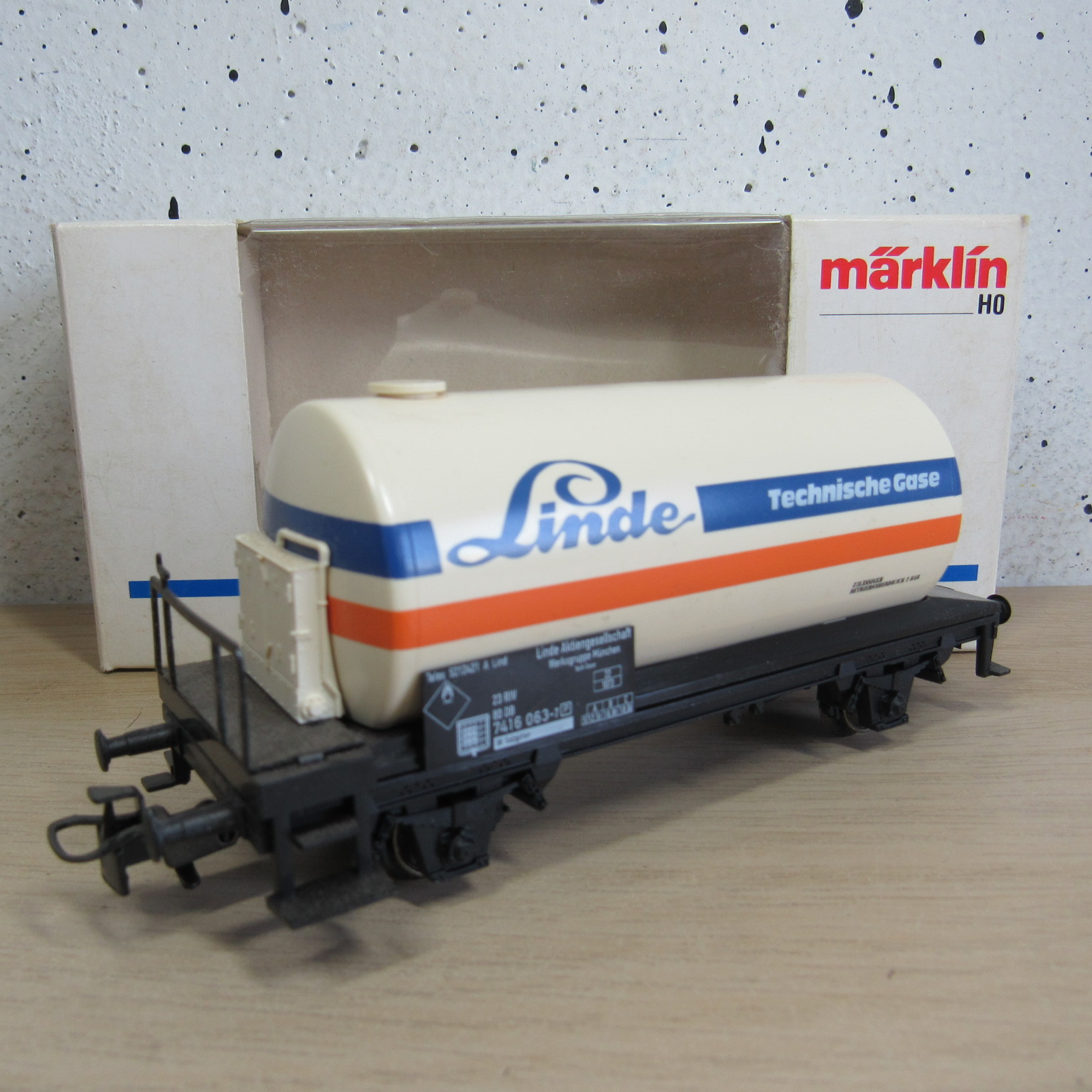 Marklin 44510 DB ketelwagen linde in ovp