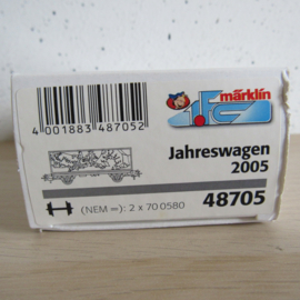 Marklin 48705 Jaarwagen 2005 in ovp