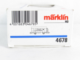 Marklin 4678 (AC) DR Gesloten goederenwagen (Haller Löwenbräu) met remmershuis in ovp