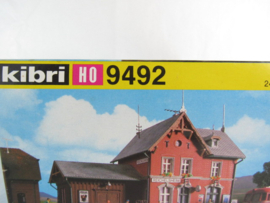 Kibri H0 9492 Station Reichelsheim (bouwpakket) in ovp