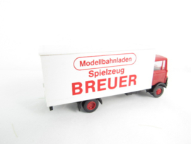 Praliné H0 Mercedes Spielzeug breuer bier vrachtwagen zonder ovp