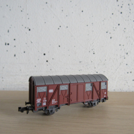 Roco 25074 N DB Gesloten goederenwagen, type/type Gbrs-V 245, 2-assig, bruin in ovp