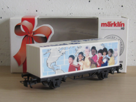 Marklin 44266 DB Containerwagen Unicef in ovp