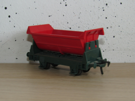 Fleischmann 5500 Kipwagen in ovp (groen/rood)