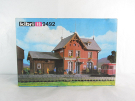 Kibri H0 9492 Station Reichelsheim (bouwpakket) in ovp