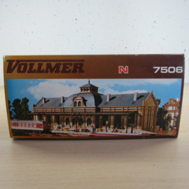 Vollmer N 7506 Station oude stijl (bouwpakket) in ovp