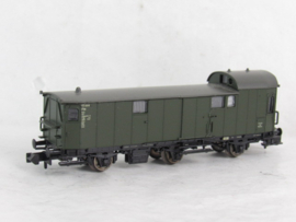 Fleischmann 806801K N DB Bagagewagen, type/uitvoering Pw3 Pr 11a, 3-assig, groen in ovp