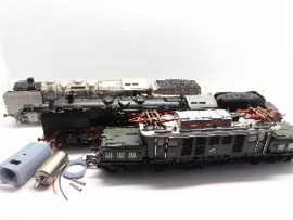 Micromotor HR047 Roco H0 BR 01/02/03/10/18/23/41/42/43/44 E52, FS Gr 735, SNCF 150X / 231E, USATC S 160