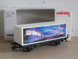 Marklin 62853 DB Containerwagen (Marklin Info-Tage 1998) in ovp