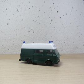 Herpa Mercedes Polizei bus zonder ovp