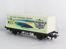 Marklin 4481 Containerdraagwagen (The Blue Flame) in ovp