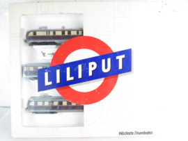 Liliput 126 02 1 H0 DRG VT137 treinstel (analoog) in ovp