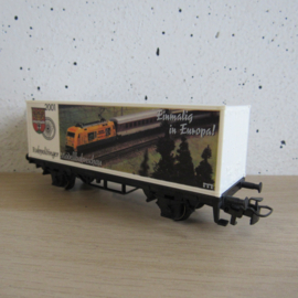 Marklin 4481 DB Containerwagen Ruhpoldinger Modellbahnschau 2001 in ovp
