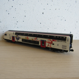 Hobbytrain H25123 N Dosto stuurwagen IC2020 SBB REFIT 2e klas VI in ovp