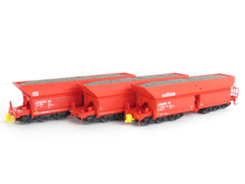 Roco 6600271 - 3-delige set (2): Ertswagens, DB AG