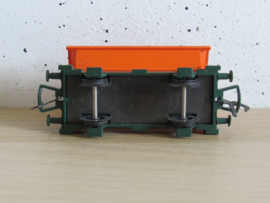 Fleischmann 1456 Kipwagen in ovp (groen/oranje)