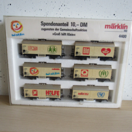 Marklin 4400 DB Goederenwagenset in ovp