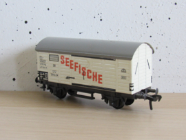 Fleischmann 5042 DB Gesloten goederenwagen (Seefische) (blik) in ovp