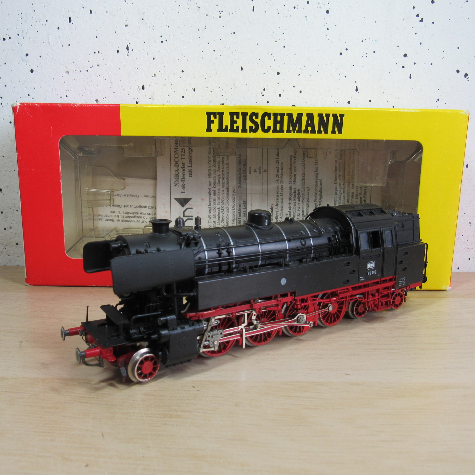 Fleischmann 4065 DB BR 65 stoomlocomotief (digitaal) in ovp
