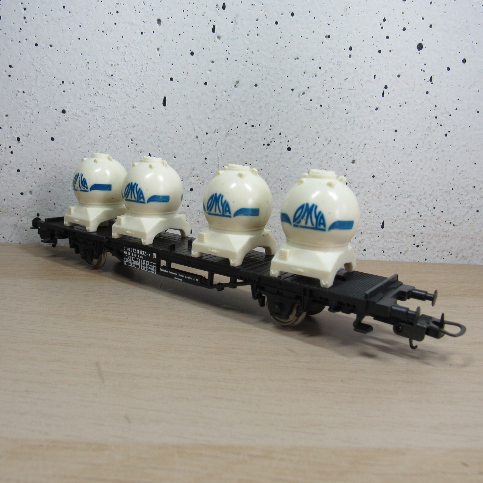 Lima 2843 DB container wagen in ovp