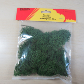 Berka 5001 DEC.MOS DONKERGROEN 30GR