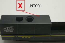 Micromotor NT002 Modell Tomix, Tomytec, Atlas railreiniger ( (oude model)