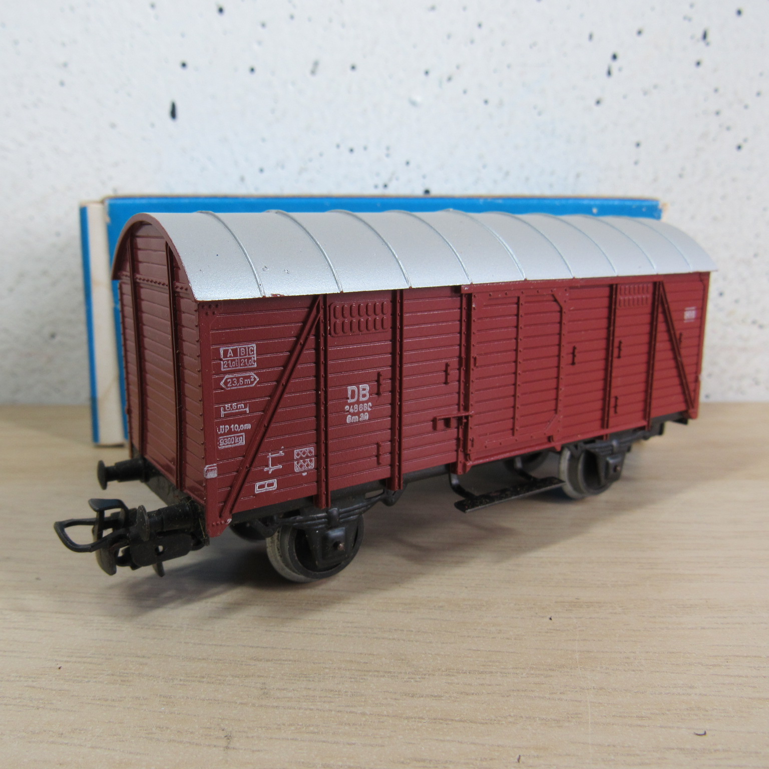 Marklin 4508 DB Gesloten goederenwagen in ovp