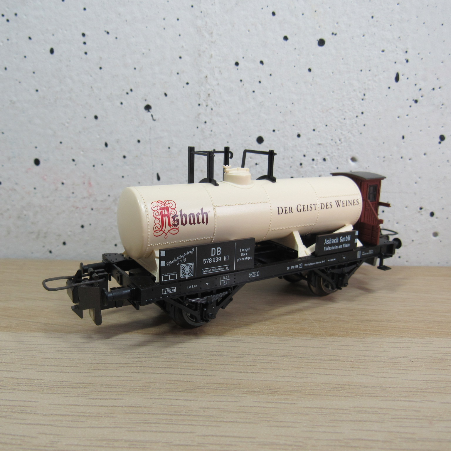 Trix express 24038 DB ketelwagen in ovp