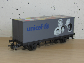 Marklin 44261 DB Containerdraagwagen Unicef verjaardag 1996 in ovp