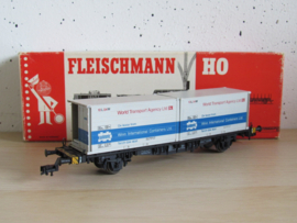 Fleischmann 5234 DB Containerdraagwagen in ovp