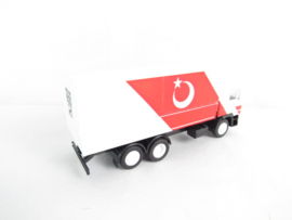 Herpa H0 Man vrachtwagen met Turkse vlag zonder ovp