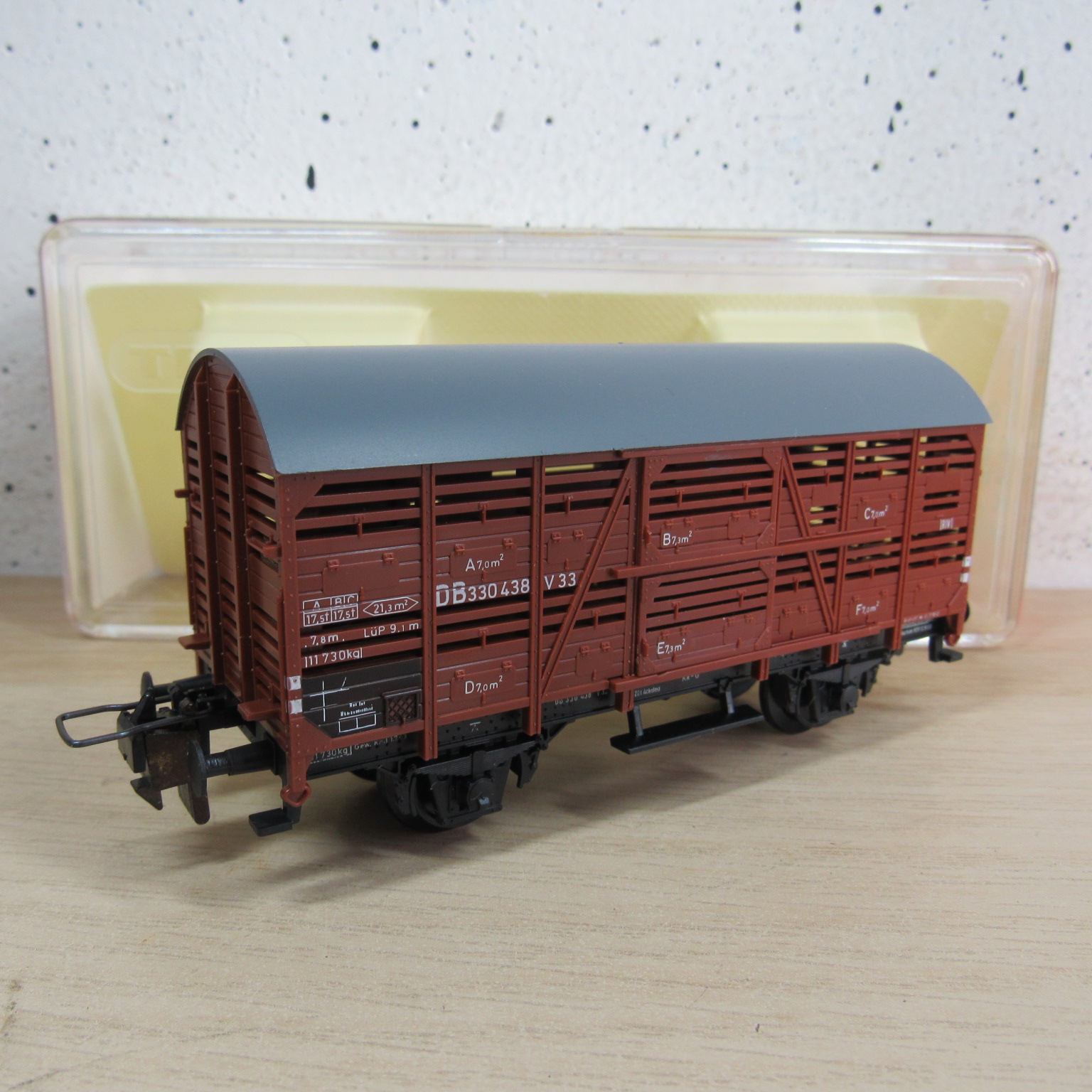 Trix express 53 3489 00 DB Veewagen in ovp