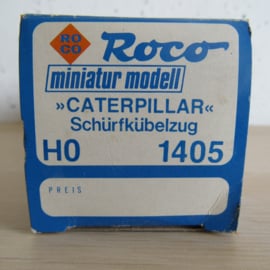 Roco 1405 Caterpillar Schrürfkübelzug in ovp