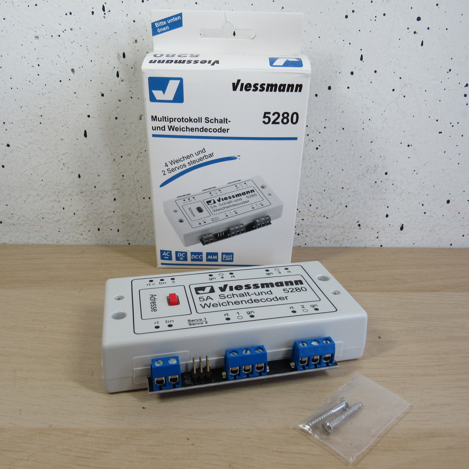 Viessmann 5280 Multiprotocol Schakel en wisseldecoder