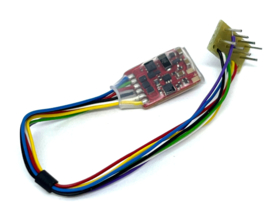 Train-O-matic 02010119 Functiedecoder Micro II NEM652 8 pins kabel