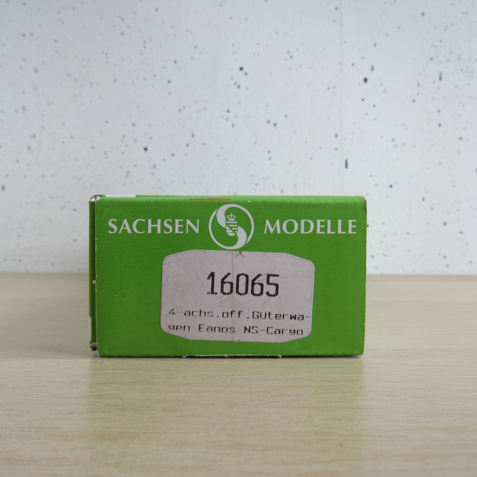 Sachsenmodelle 16065 NS Cargo Eanos wagen in ovp
