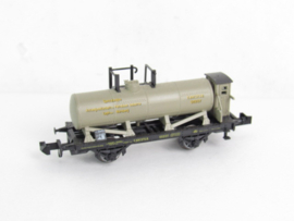Minitrix 51 3217 00 N K.Bay.Sts.B Ketelwagen met rem, 2-assig, grijs, 'Speciale wagen, Actiengesellschaft für Petroleum Industrie, Leyh bij Neurenberg' in ovp