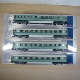 Roco 6200049 H0 4-delige set: Reizigerstreinrijtuigen “Plan D”, NS